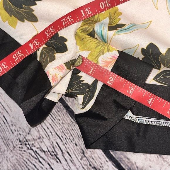 Romper Hot Miami Style Blithe Jumpsuit Small Japanese Oriental Floral Print - Picture 13 of 16